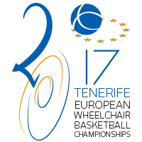 Tenerife European Wheelchair Basketball Championships Retina Logo